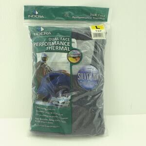 Indera Dual Face Performance Thermal Top Men’s Large Navy